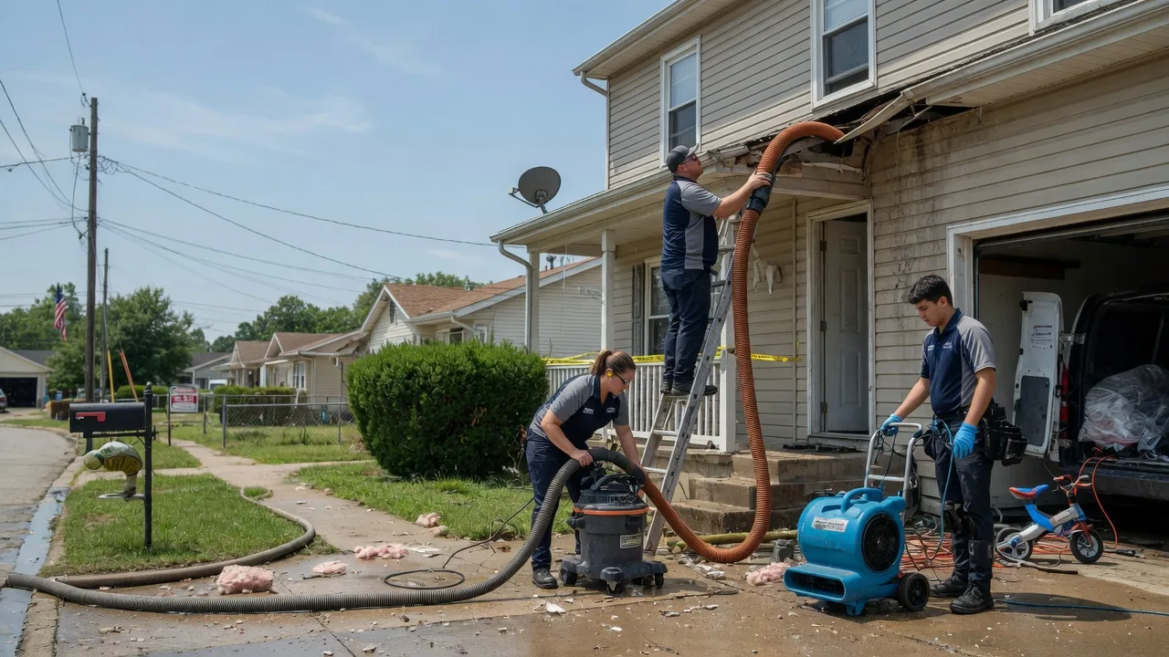 Water Damage Restoration in Claypool, IN near me